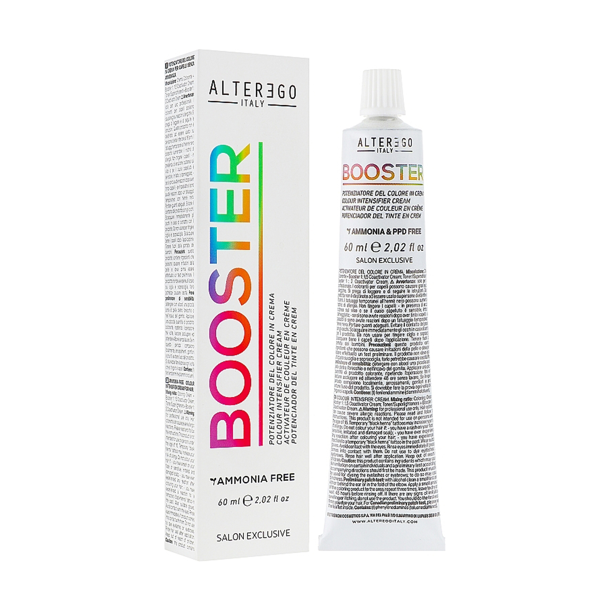 Безаміачний крем-бустер для фарбування волосся Alter Ego Booster Violet, 60 мл